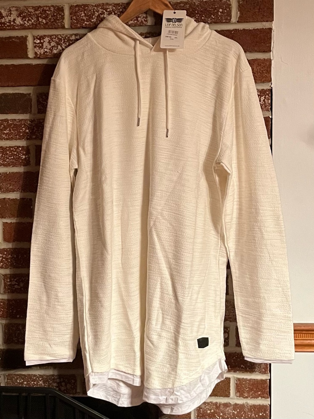 Leif Nelson - Men's Ivory Hoodie